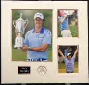 RORY McILROY original signed presentation