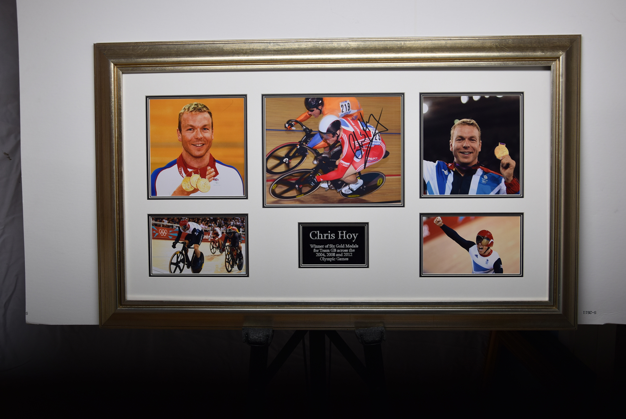 CHRIS HOY original signature presentation.