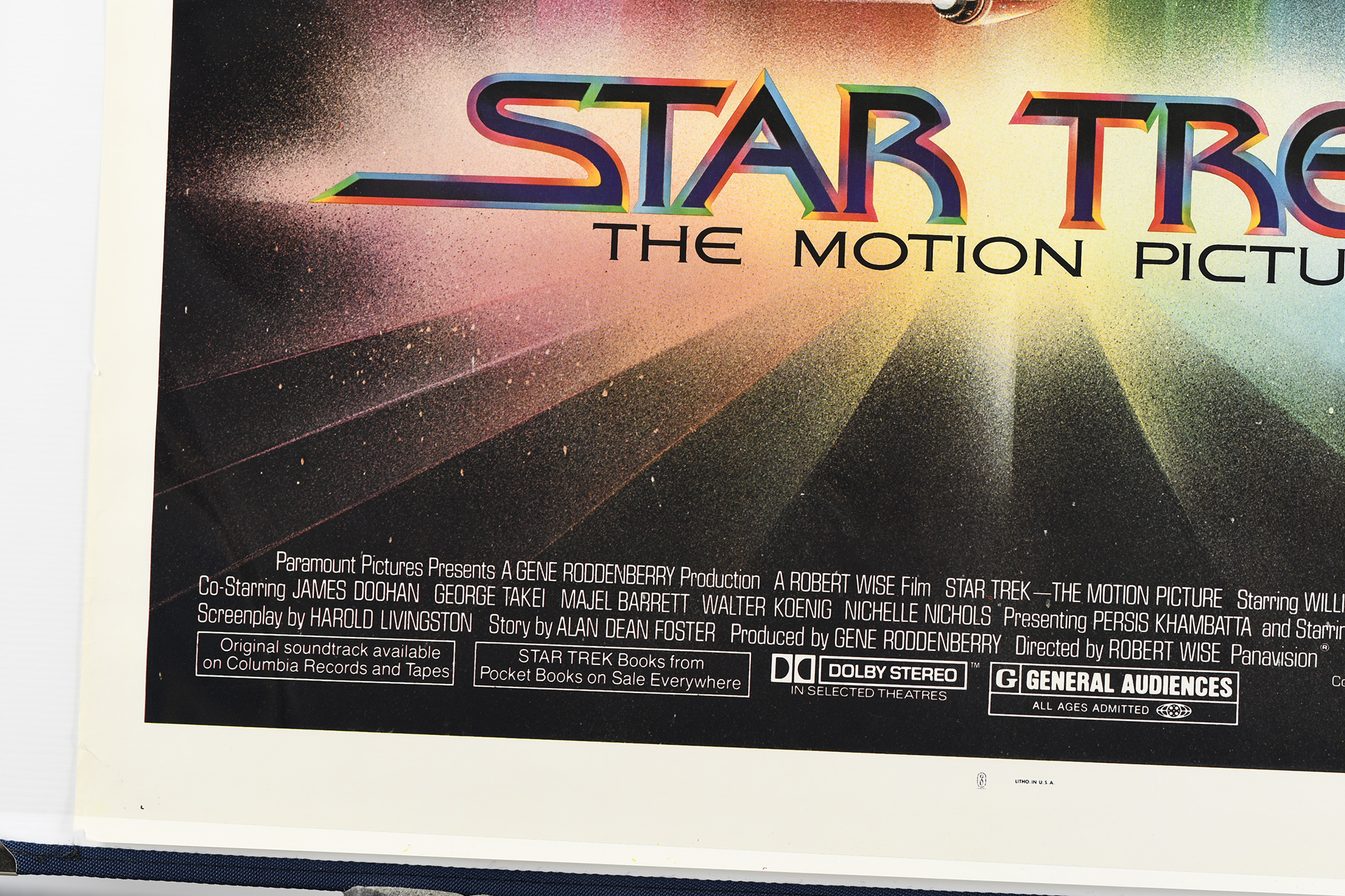 Original Cinema Poster ""Star Trek: The Motion Picture"" - Image 6 of 6