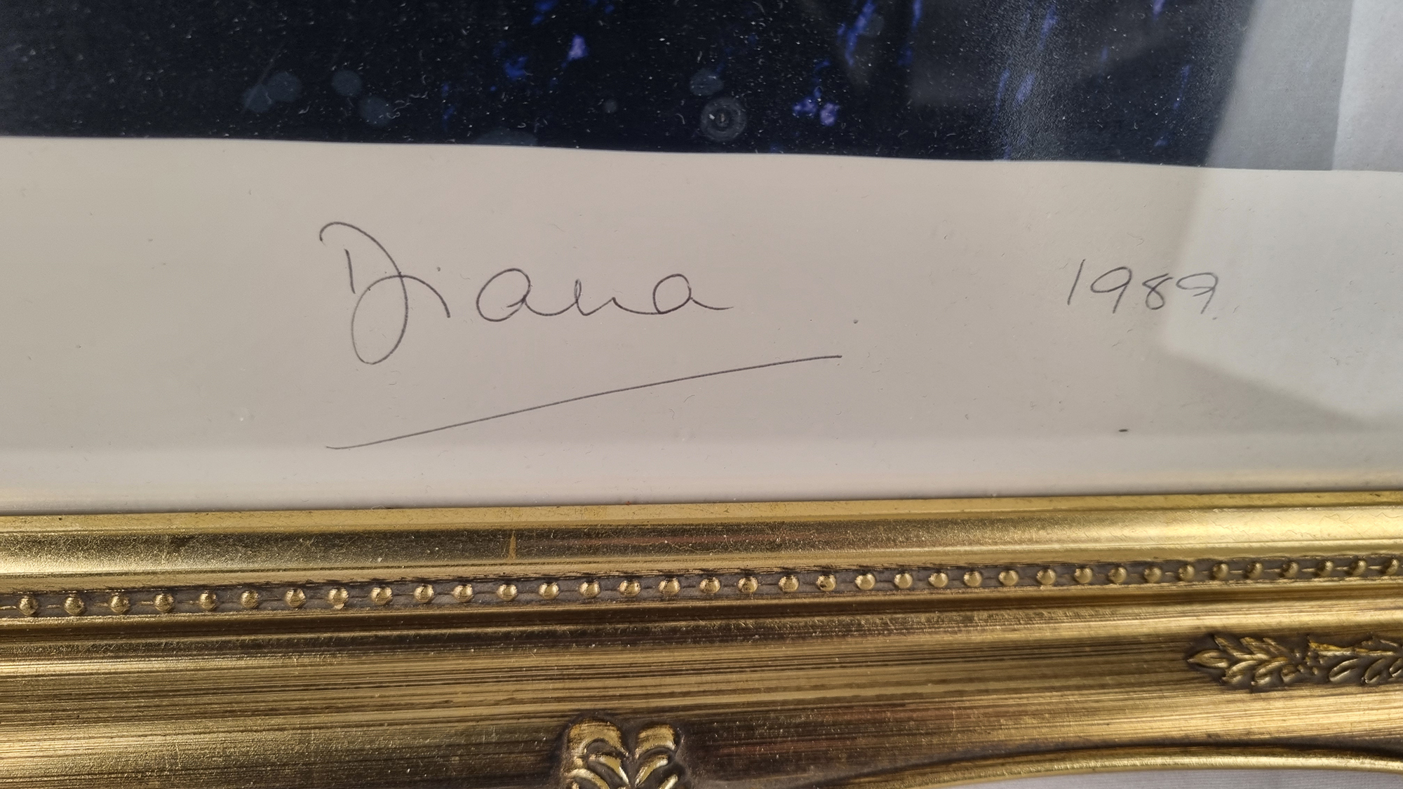 Princess Diana Signed Photograph - Bild 2 aus 2
