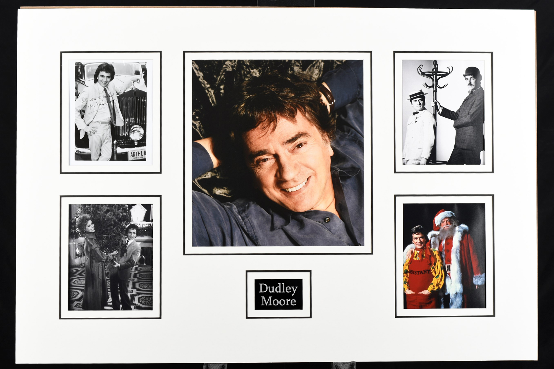 Dudley Moore Unique Signed Photo Presentation