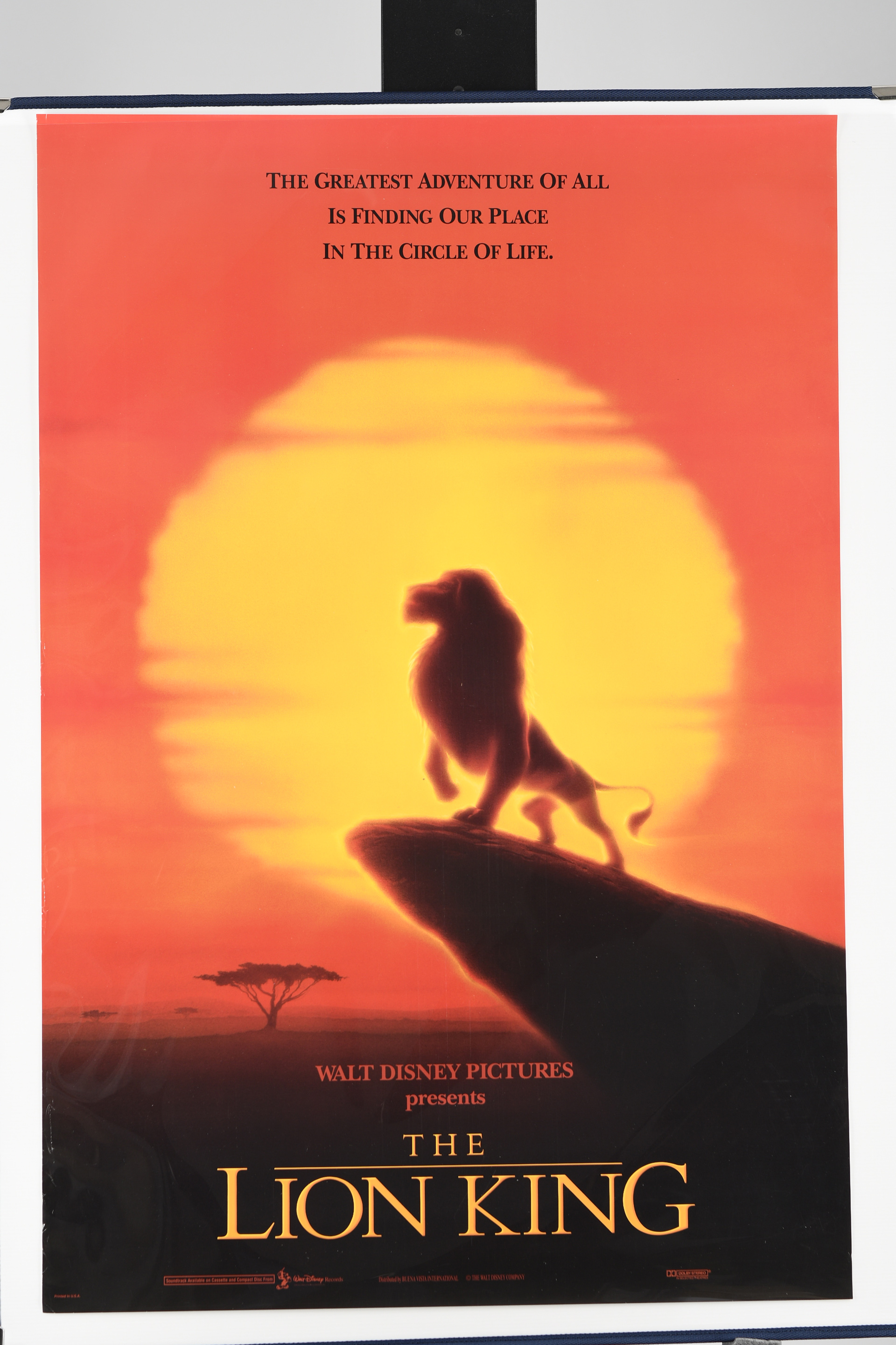 Original ""Lion King"" Cinema Poster - Image 2 of 6