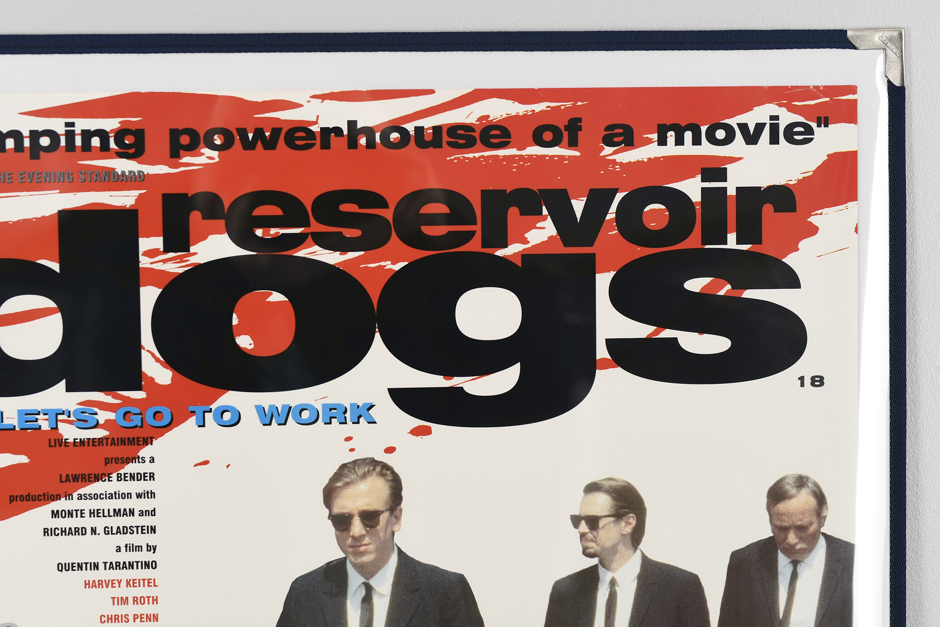 Original Cinema Poster ""Reservoir Dogs"" - Image 2 of 6