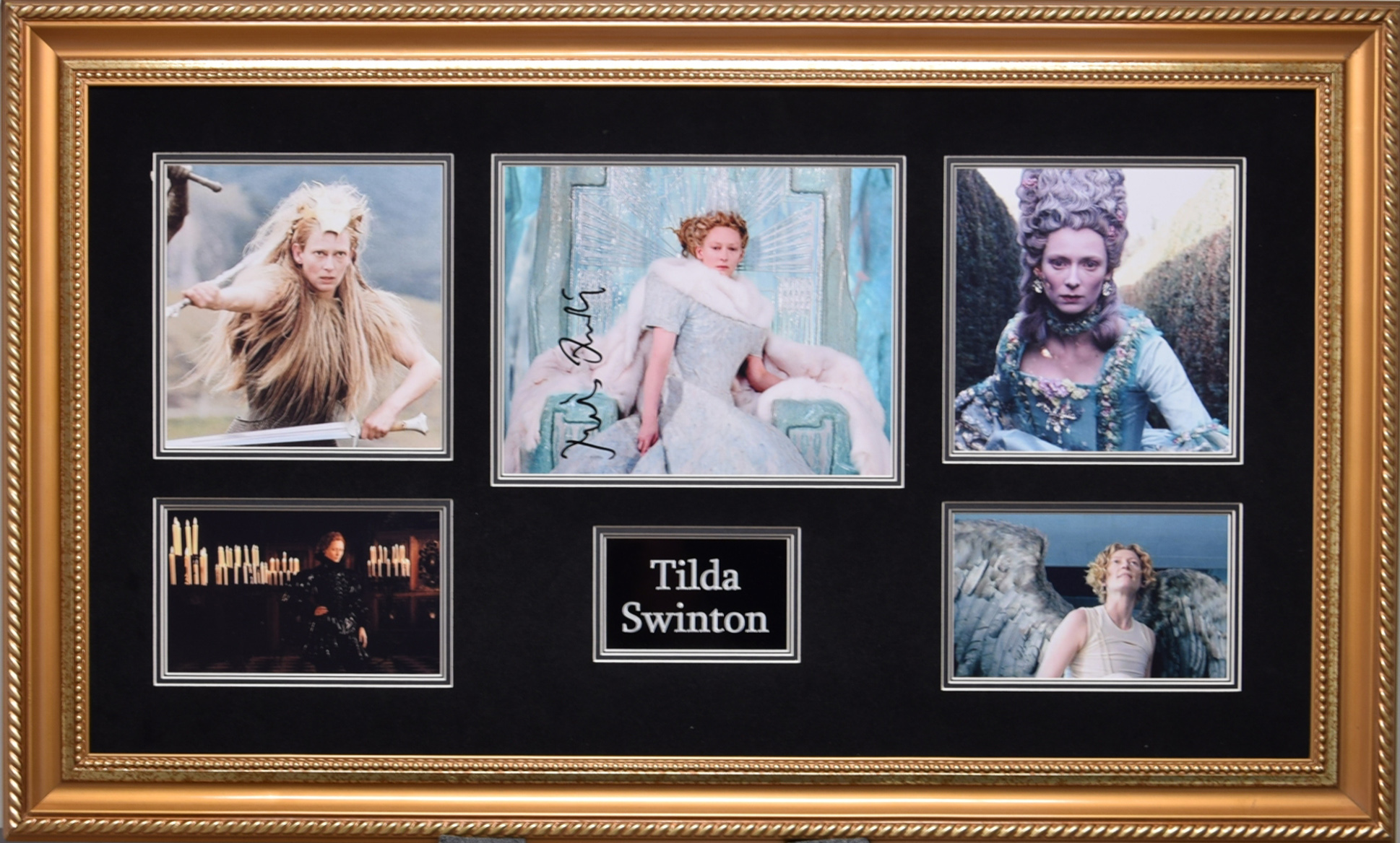 TILDA SWINTON original signature presentation