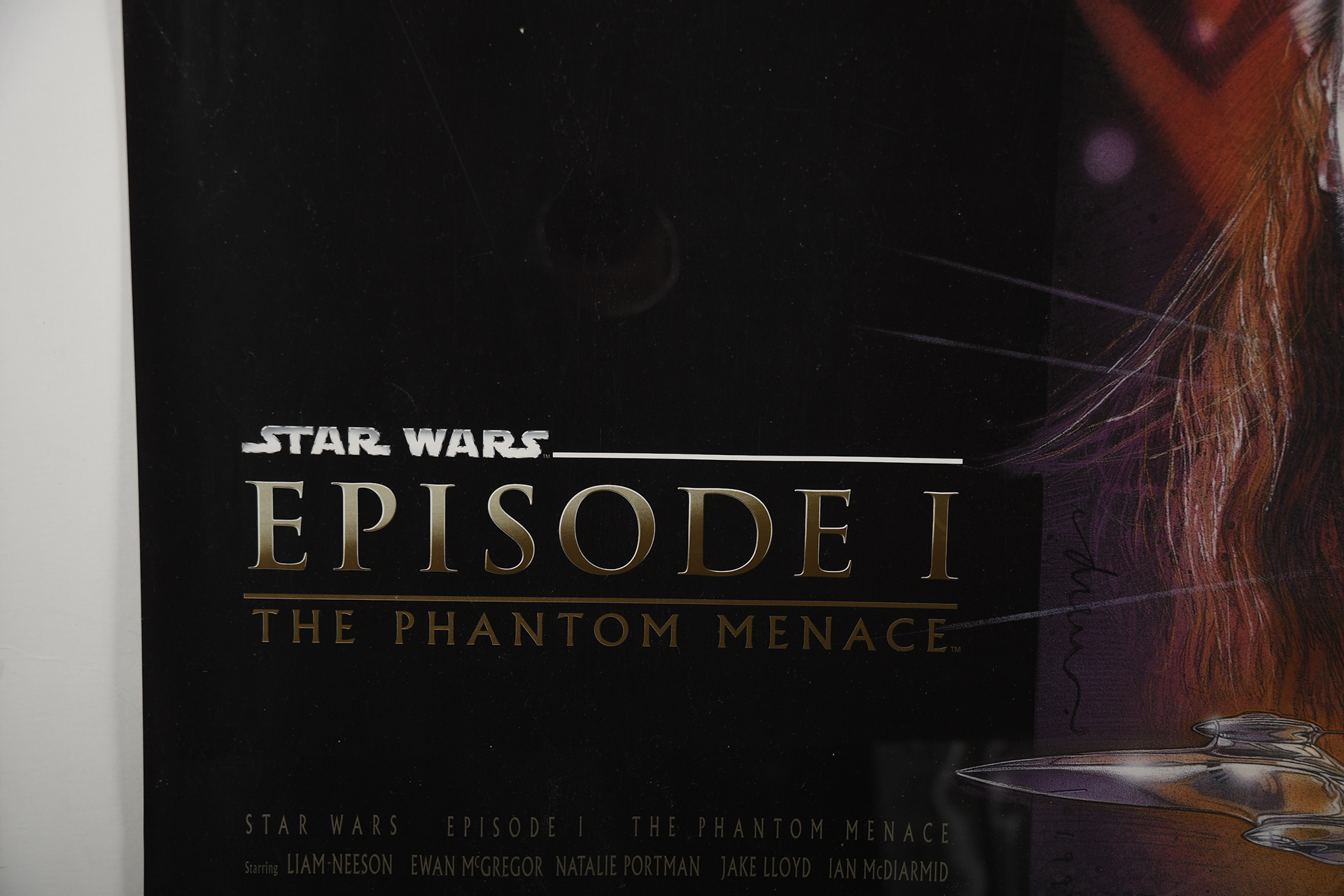 Phantom Menace"" Episode One Film Poster - Image 9 of 11