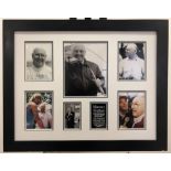 MURRAY WALKER framed original signature presentation