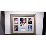 JEAN ALEXANDER framed original signature presentation