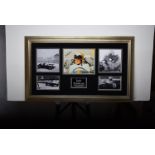 JACK BRABHAM original signature presentation.