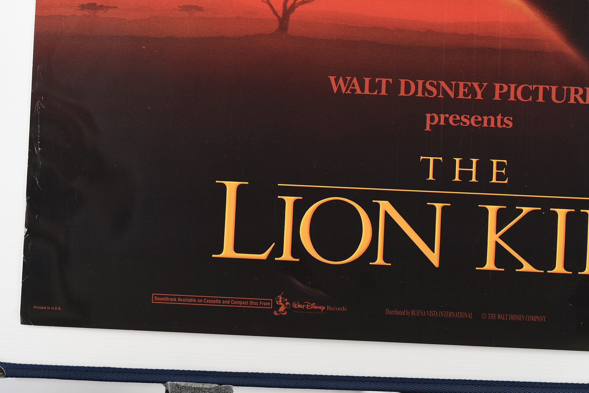 Original ""Lion King"" Cinema Poster - Image 6 of 6