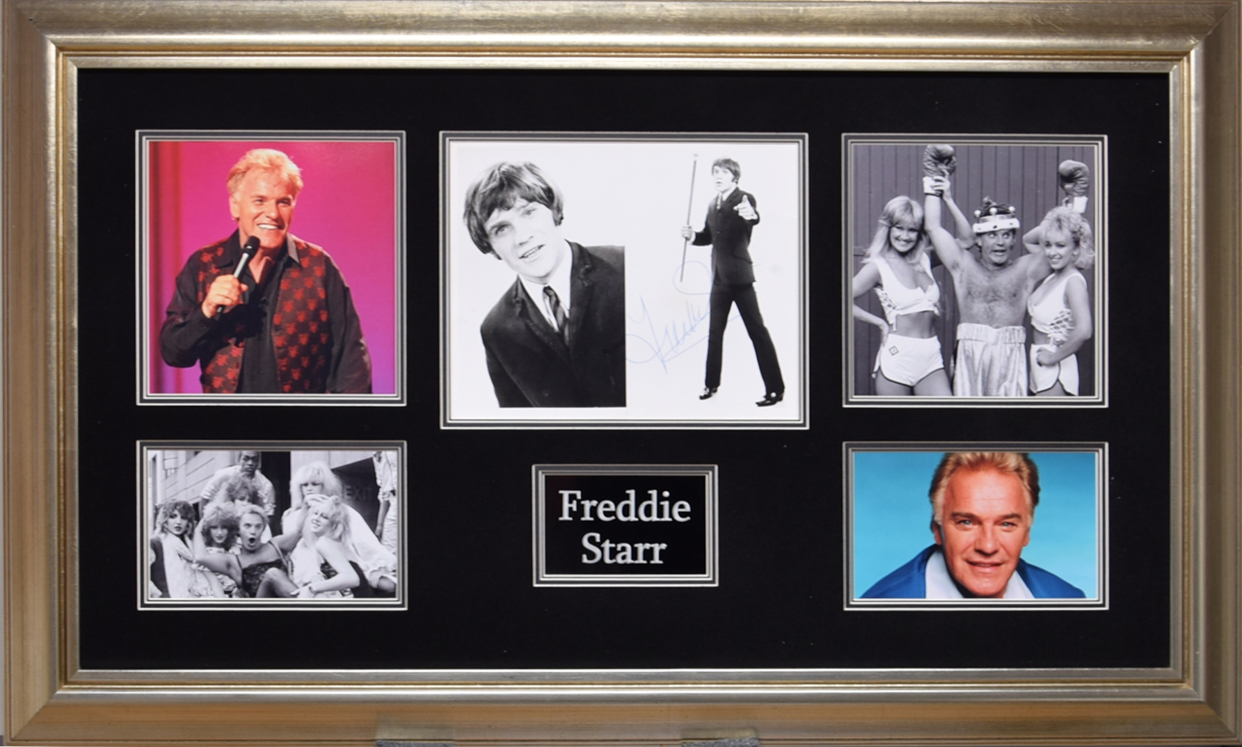 FREDDIE STAR original signature presentation.