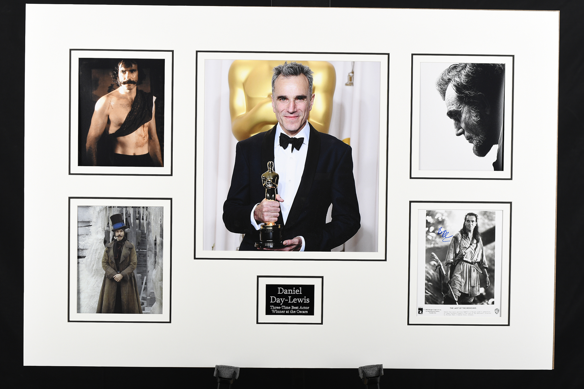 Daniel Day Lewis Unique Signed Photo Presentation