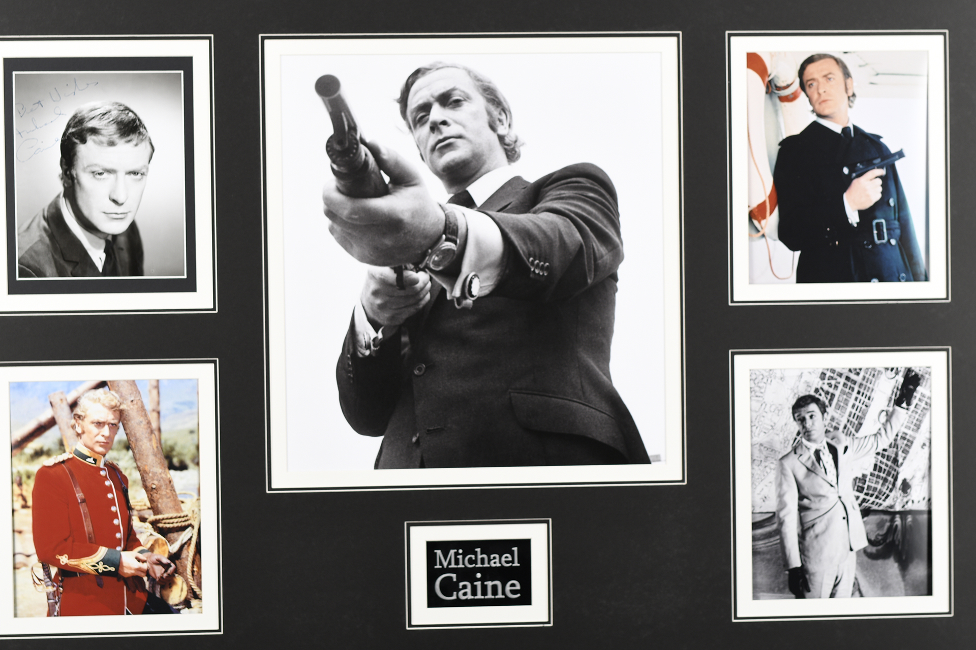 Michael Caine Unique Signed Photo Presentation - Bild 4 aus 4