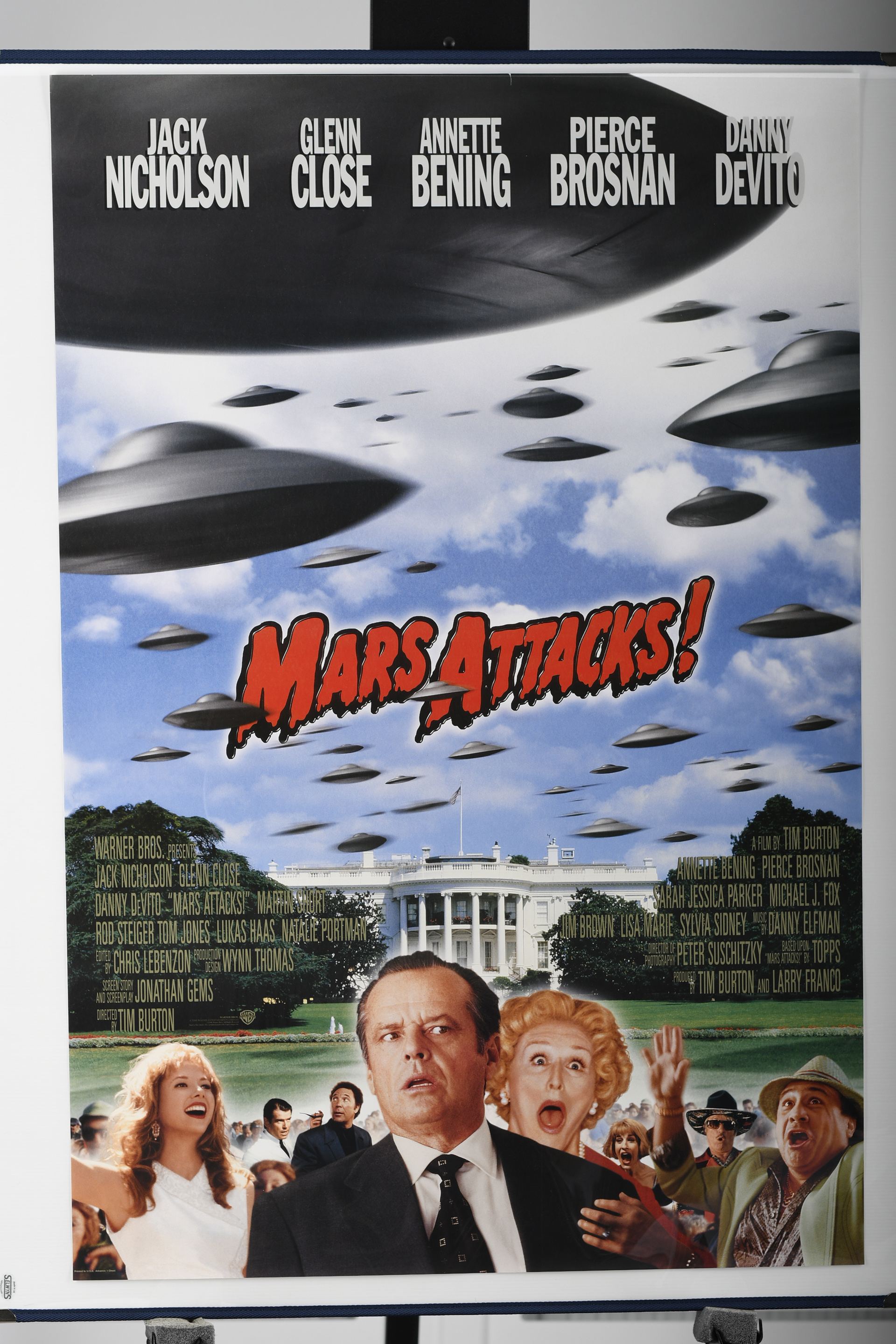 Original Cinema Poster ""Mars Attacks!"" - Image 2 of 6