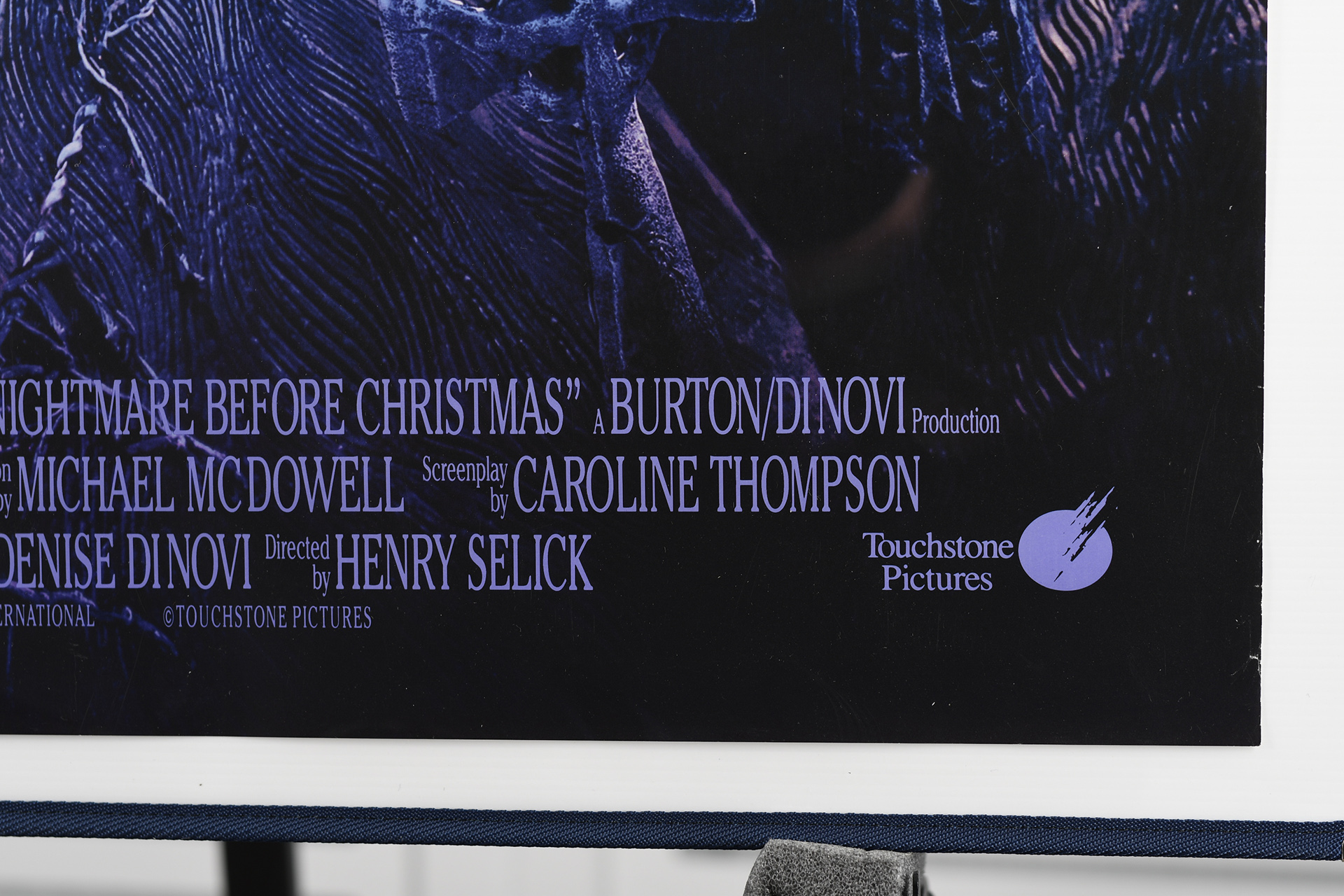 Original ""The Nightmare Before Christmas"" Cinema Poster - Bild 5 aus 6