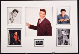 CHUBBY CHECKER original signed presentation