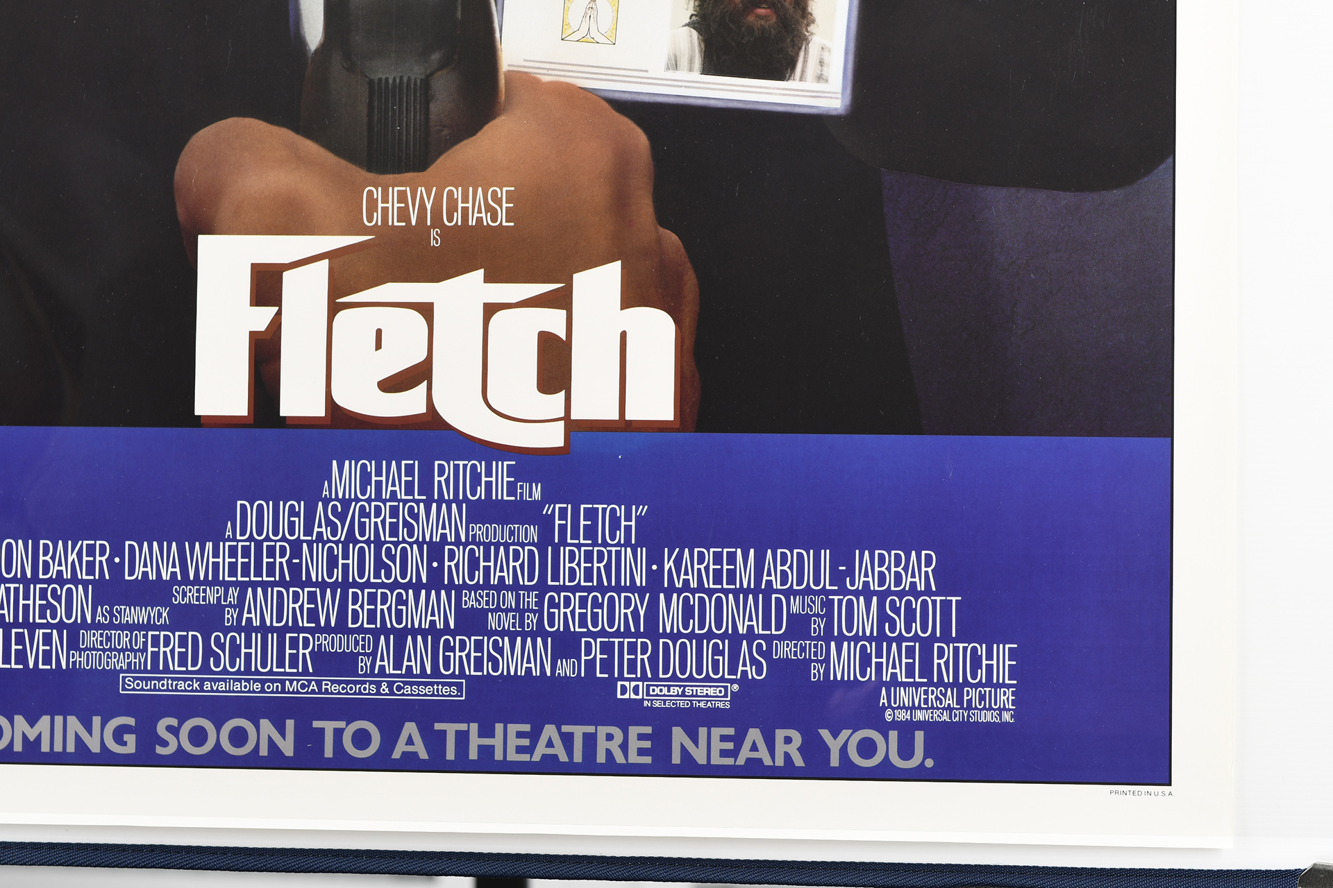 Original ""Fletch"" Film Poster - Bild 5 aus 6