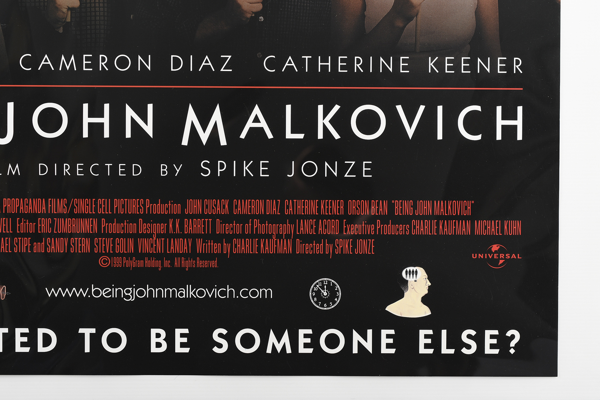 Original ""Being John Malkovich"" Cinema Poster - Image 5 of 6