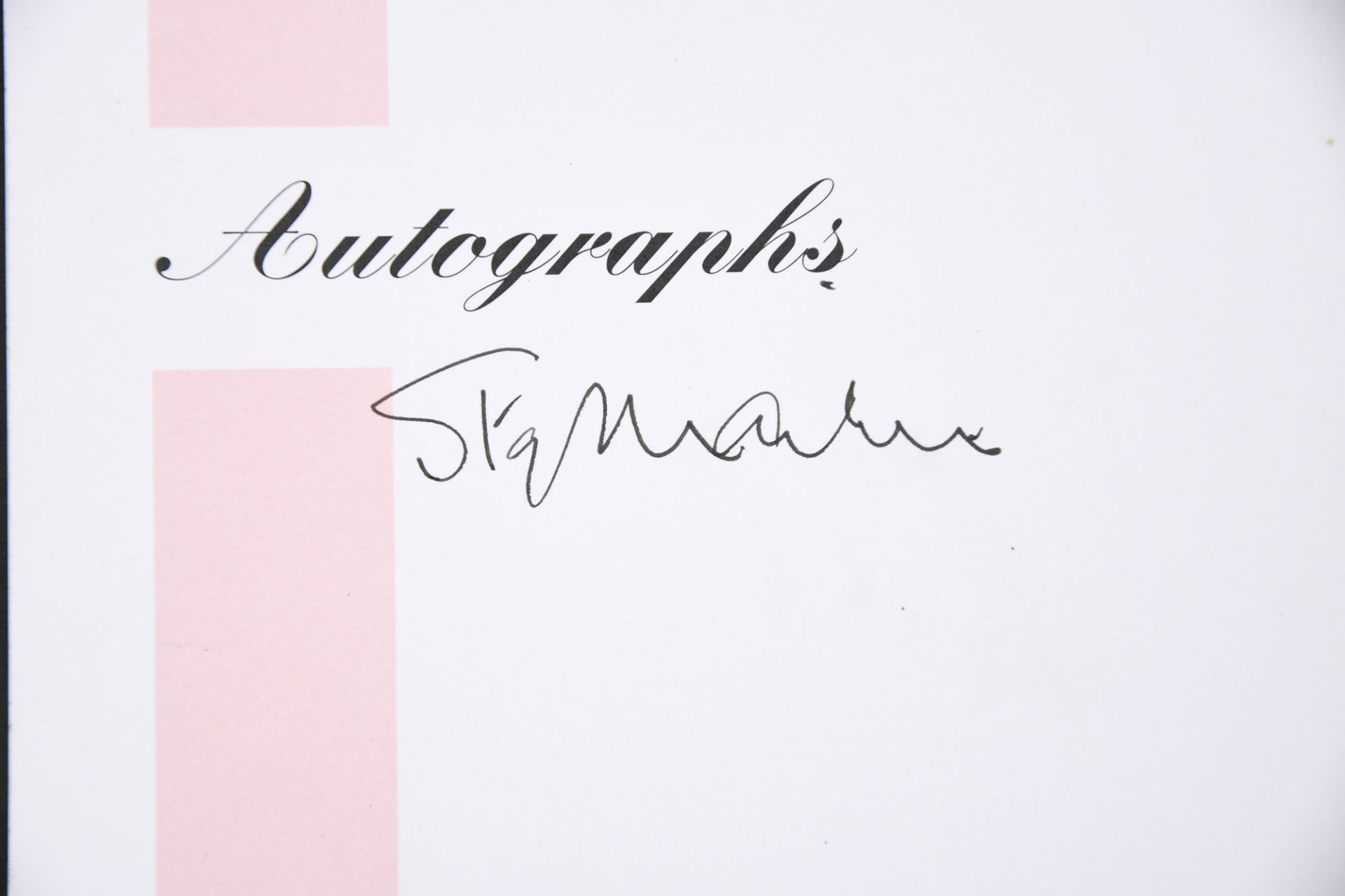 STANLEY MATTHEWS Original signature - Image 2 of 2