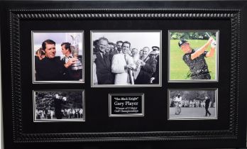 GARY PLAYER original signature presentation