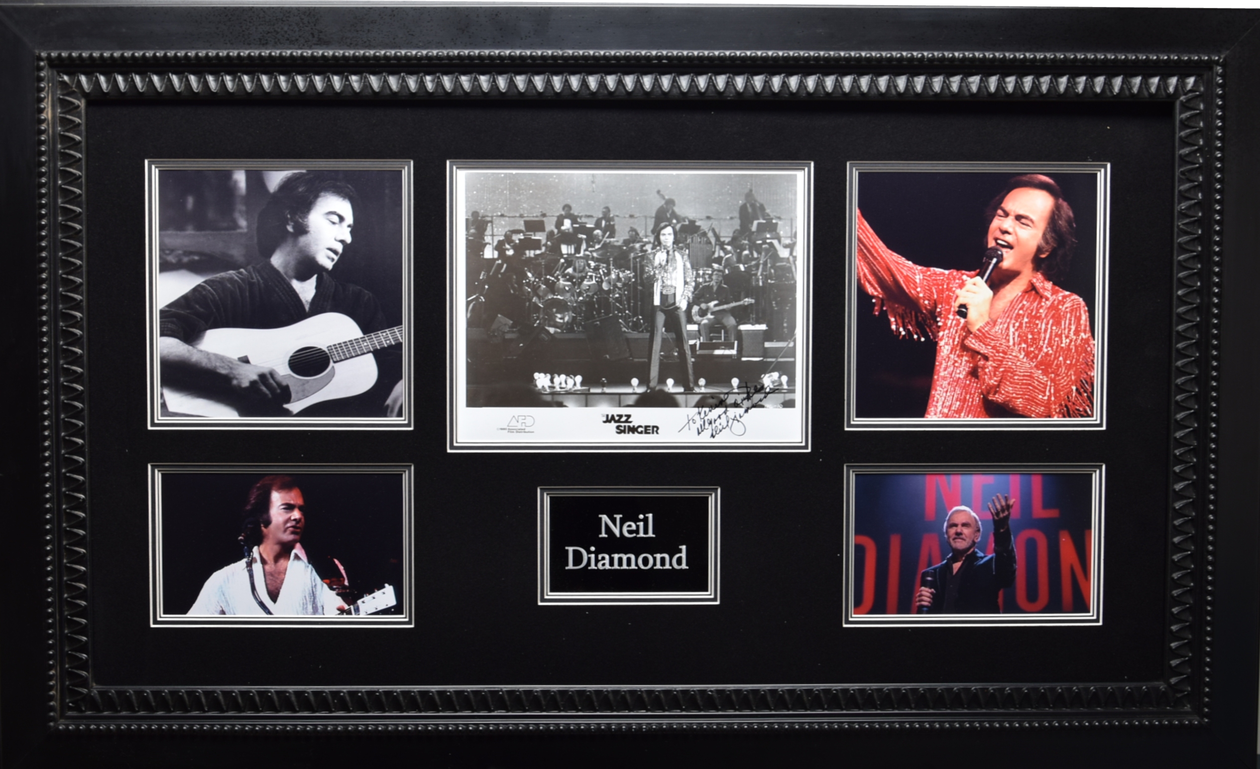 NEIL DIAMOND original signature presentation