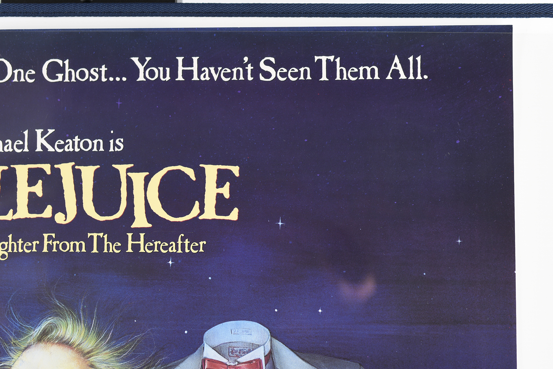 Original ""Beetlejuice"" Cinema Poster - Image 5 of 7