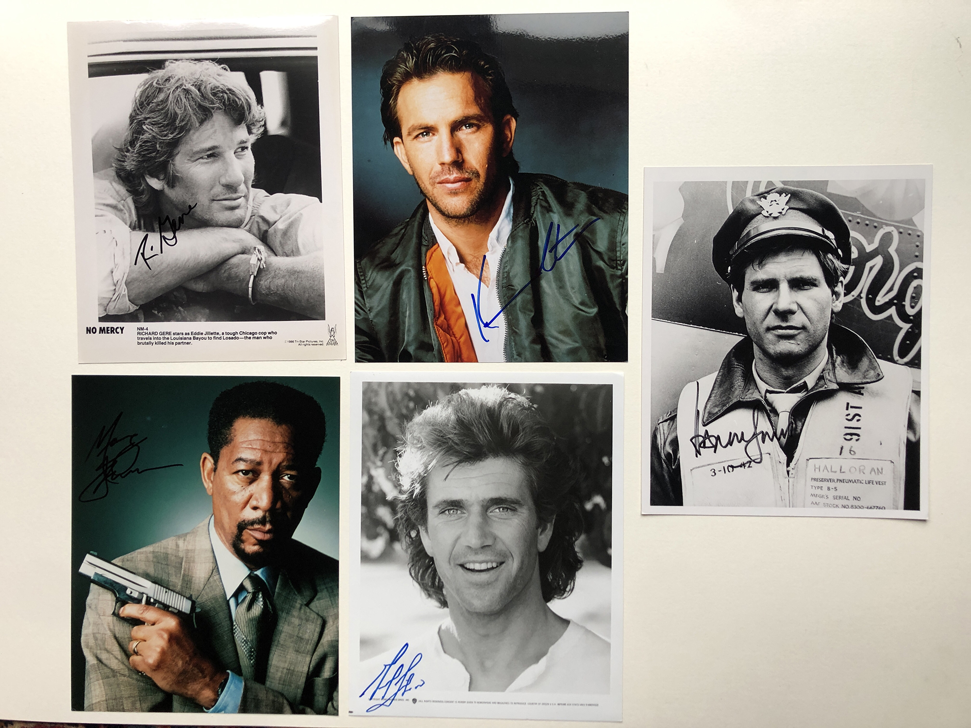 HOLLYWOOD STARS; Morgan Freeman, Mel Gibson, Harrison Ford & more