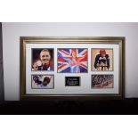 VICTORIA PENDLETON original signature presentation.