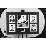 Del Shannon Signed Photo Presentation