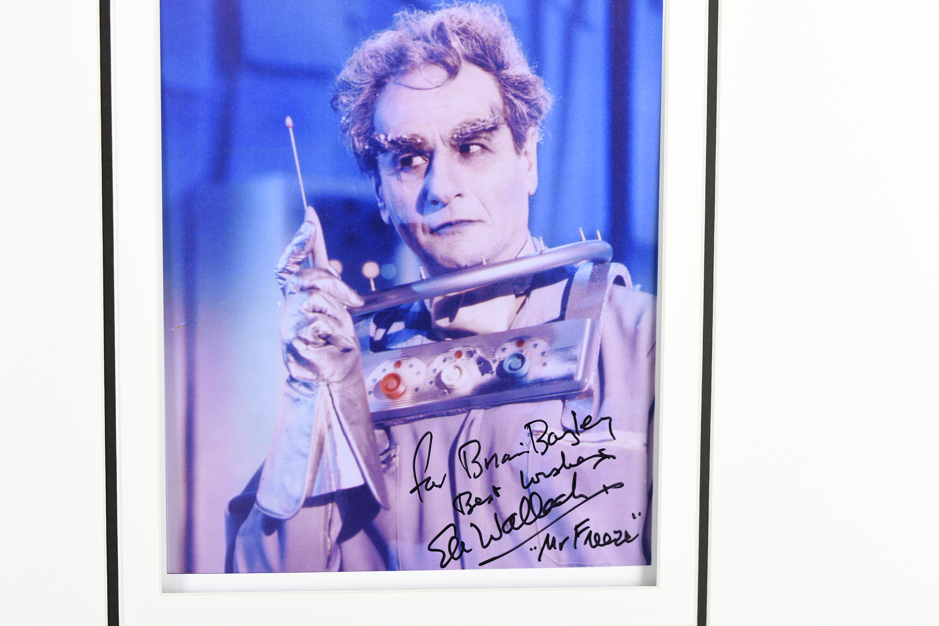 Burgess Meredith ""The Penguin"" Eli Wallach ""Mr Freeze"" Signed Photo Presentation - Image 3 of 8