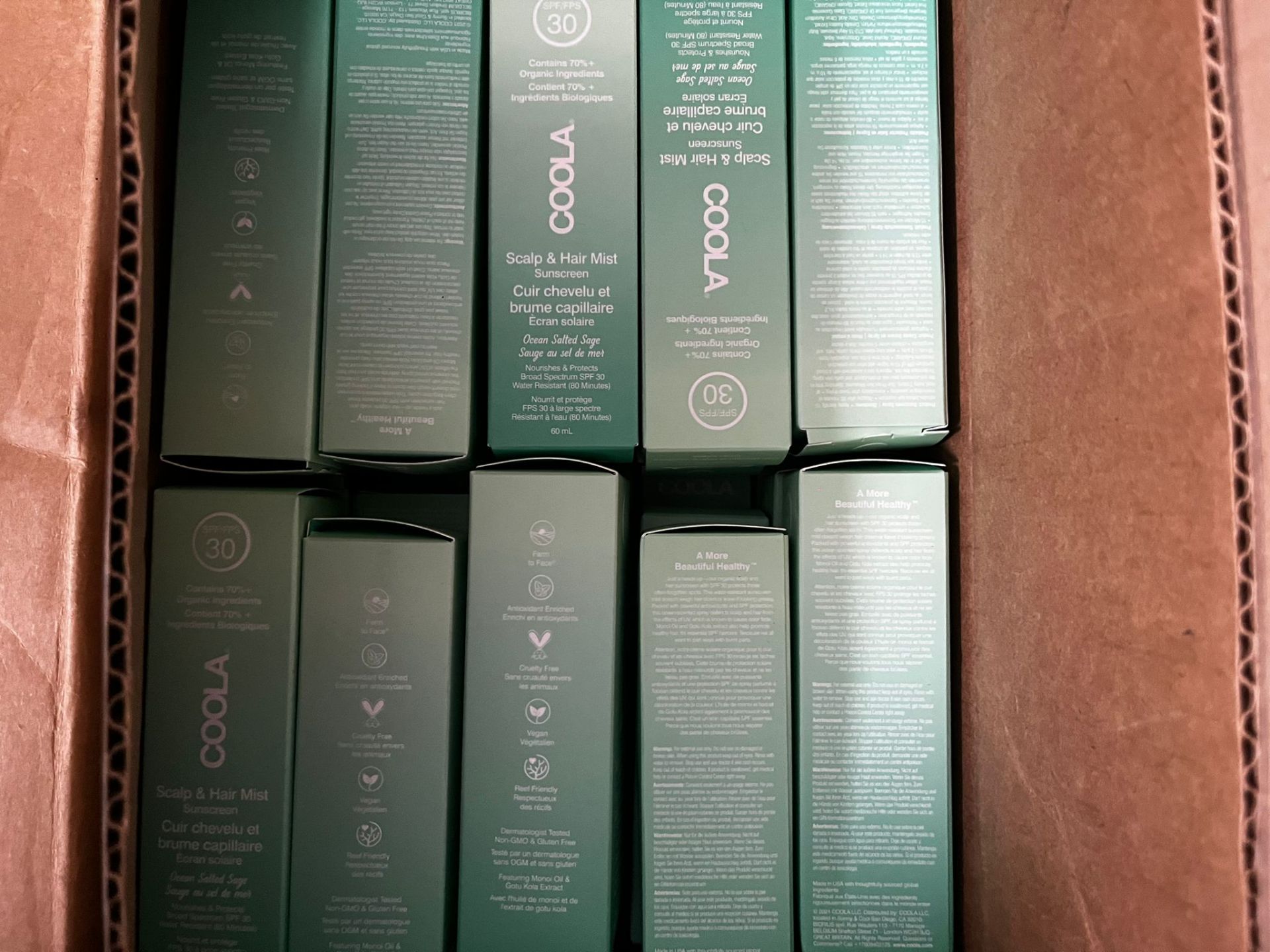 Coola Scalp & Hair Mist Sunscreen x 108, Est Retail Value £3100 - Image 2 of 3