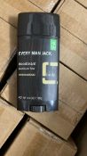 Every Man Jack Sandalwood Deodorant x 108, Est Retail Value £1350