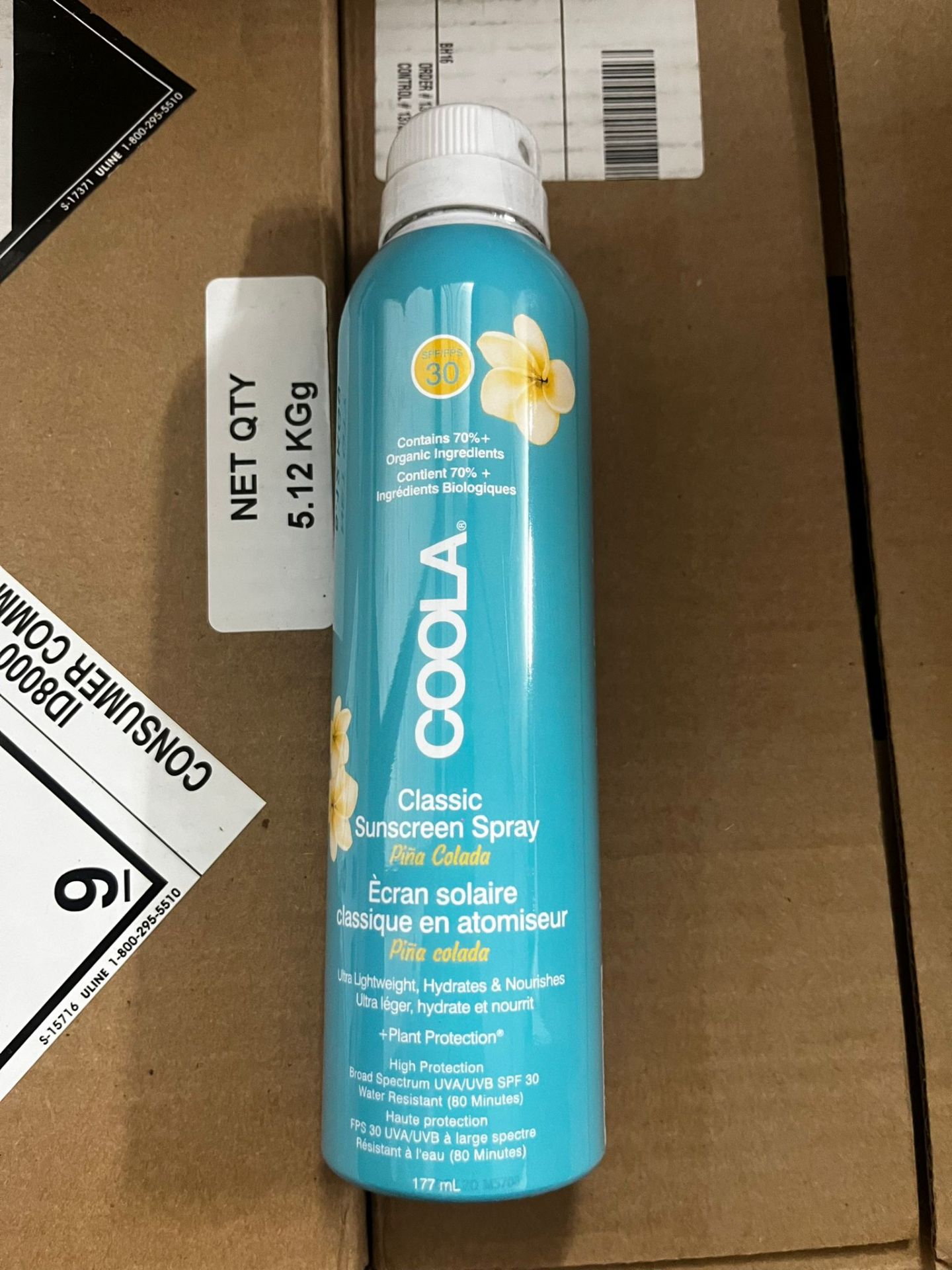 Coola Classic Sunscreen Spray x 46, Est Retail Value £1240