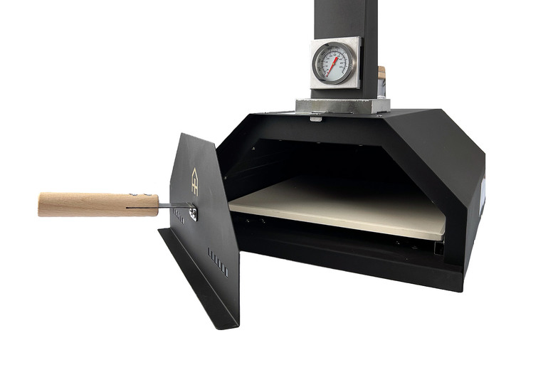Free Delivery - Wood Fired Pizza Oven with Paddle, Pizza Stone & Cover - Image 4 of 5
