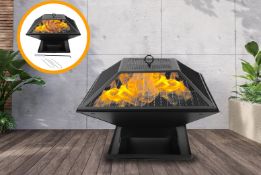 Free Delivery - BBQ Garden Fire Pit & Accessories