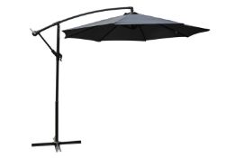 Free Delivery - Job lot of 5x 3m Cantilever Garden Parasol - Grey