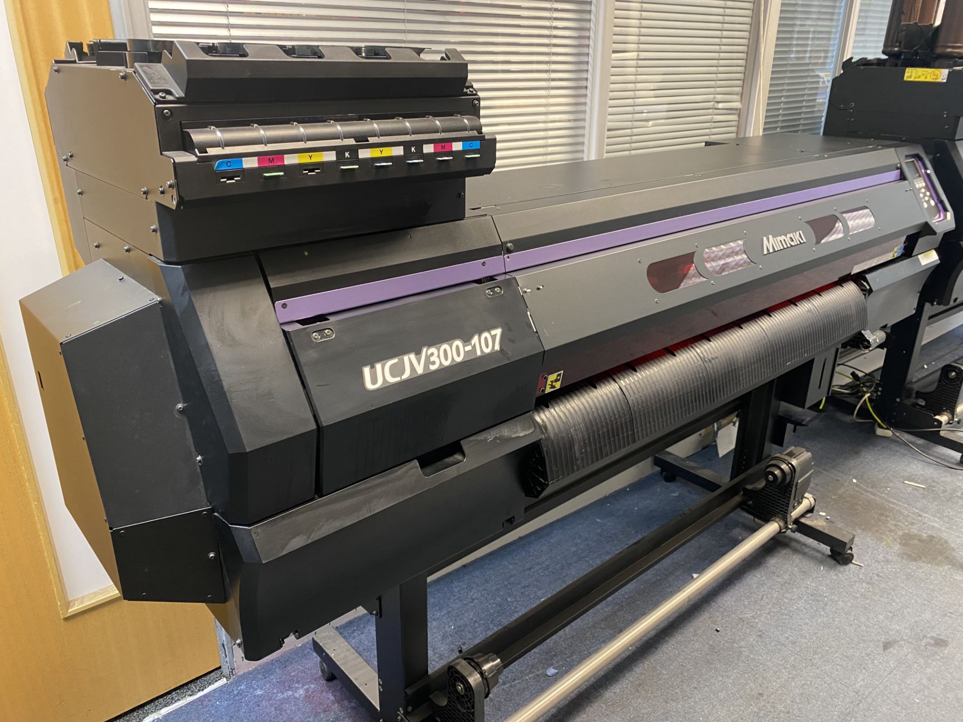(R52) Mimaki UCJV 300-107 Roll to Roll UV Printer - Image 3 of 3