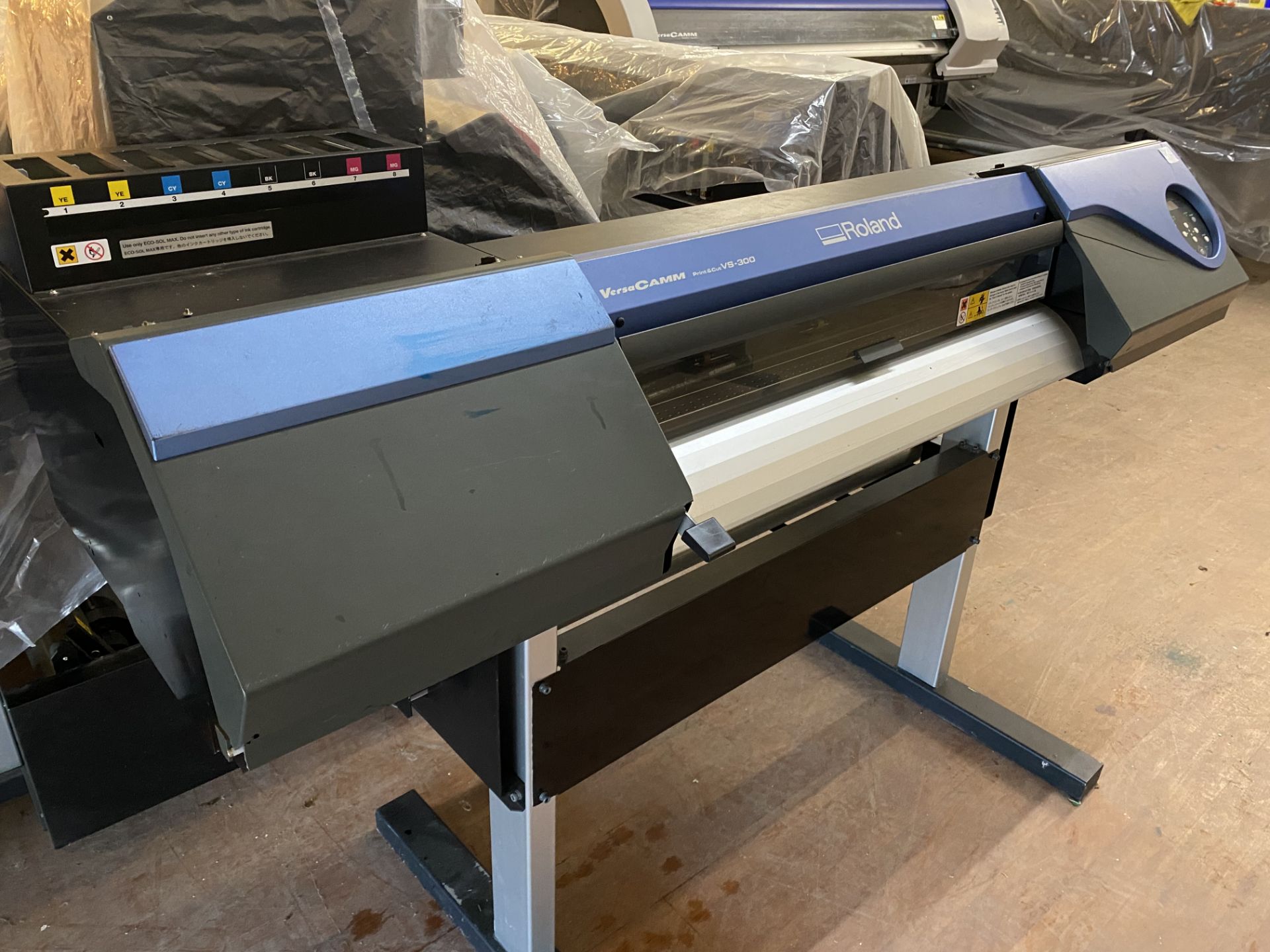 (R20) Roland VS300 Eco Solvent Print And Cut Large Format Printer - Image 3 of 3