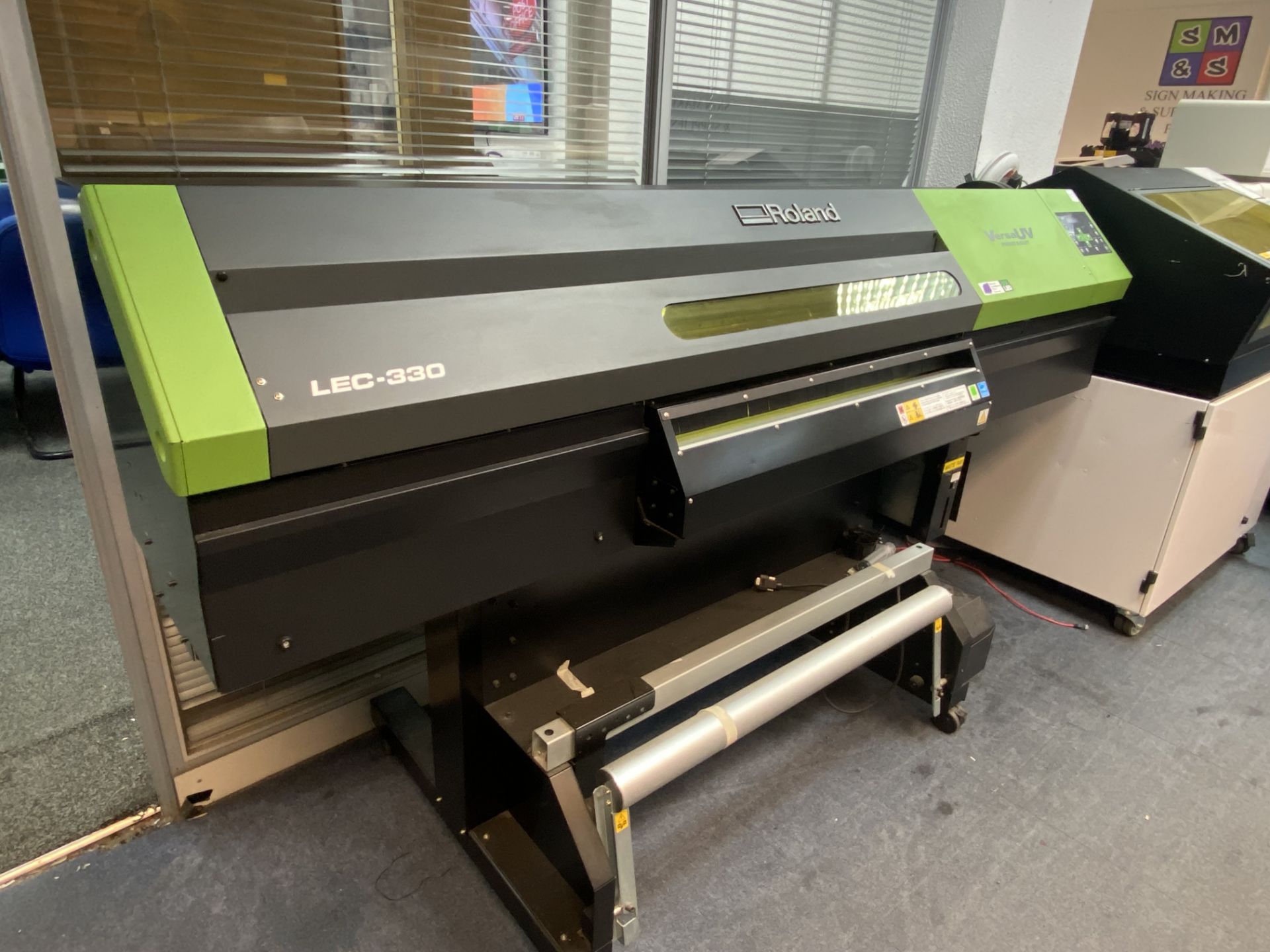 (R27) Roland LEC-330 UV-LED Print And Cut Large Format Printer - Image 3 of 3