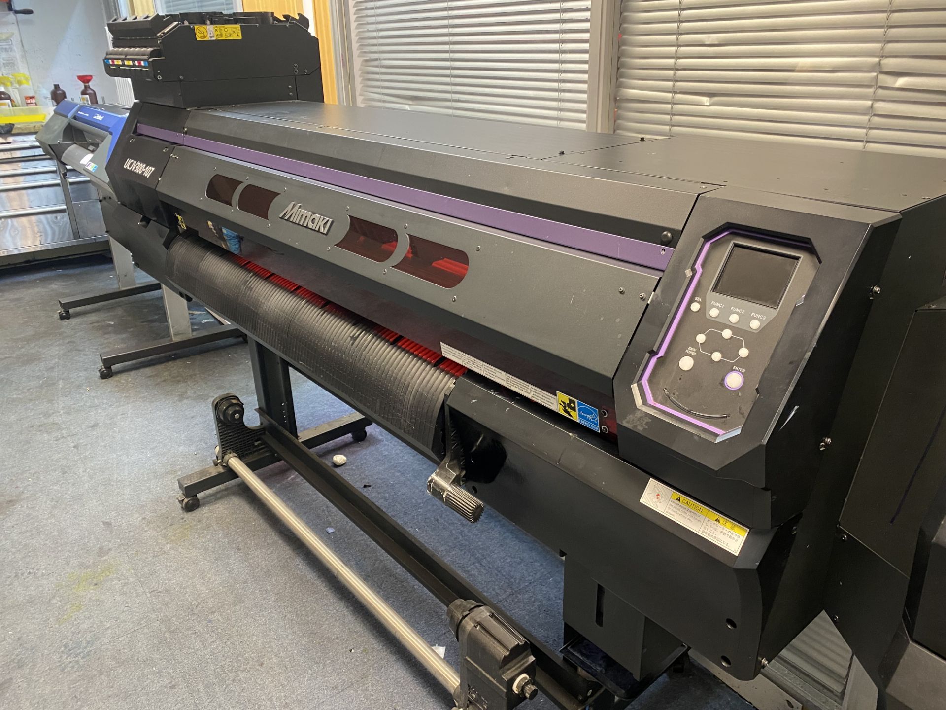 (R52) Mimaki UCJV 300-107 Roll to Roll UV Printer - Image 2 of 3