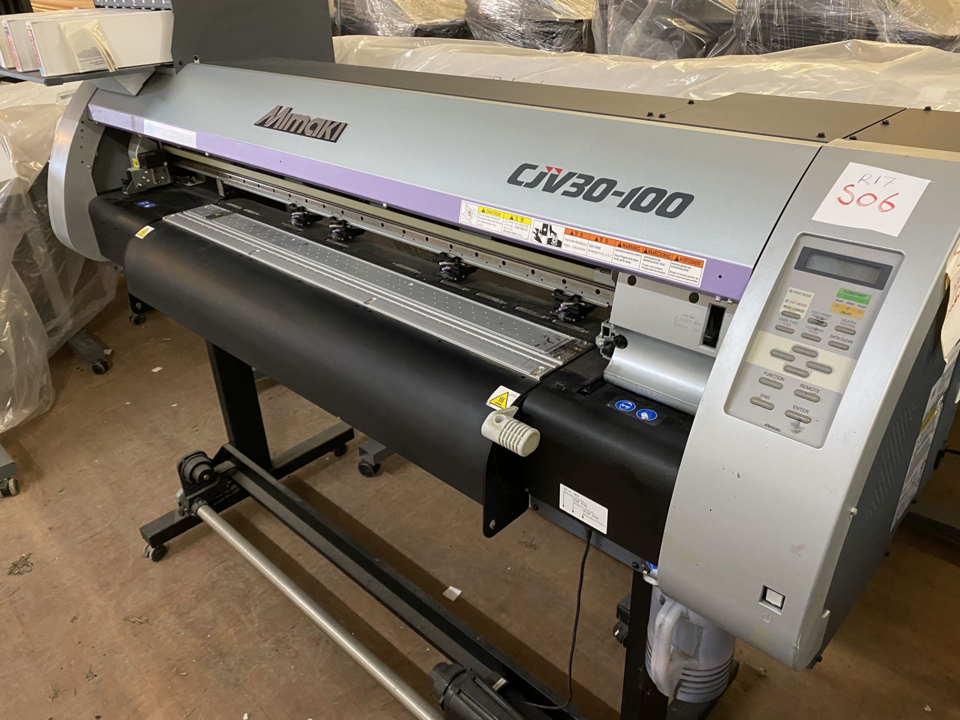 (R17) Mimaki CJV 30-100 Eco Solvent Print And Cut Large Format Printer - Bild 2 aus 3