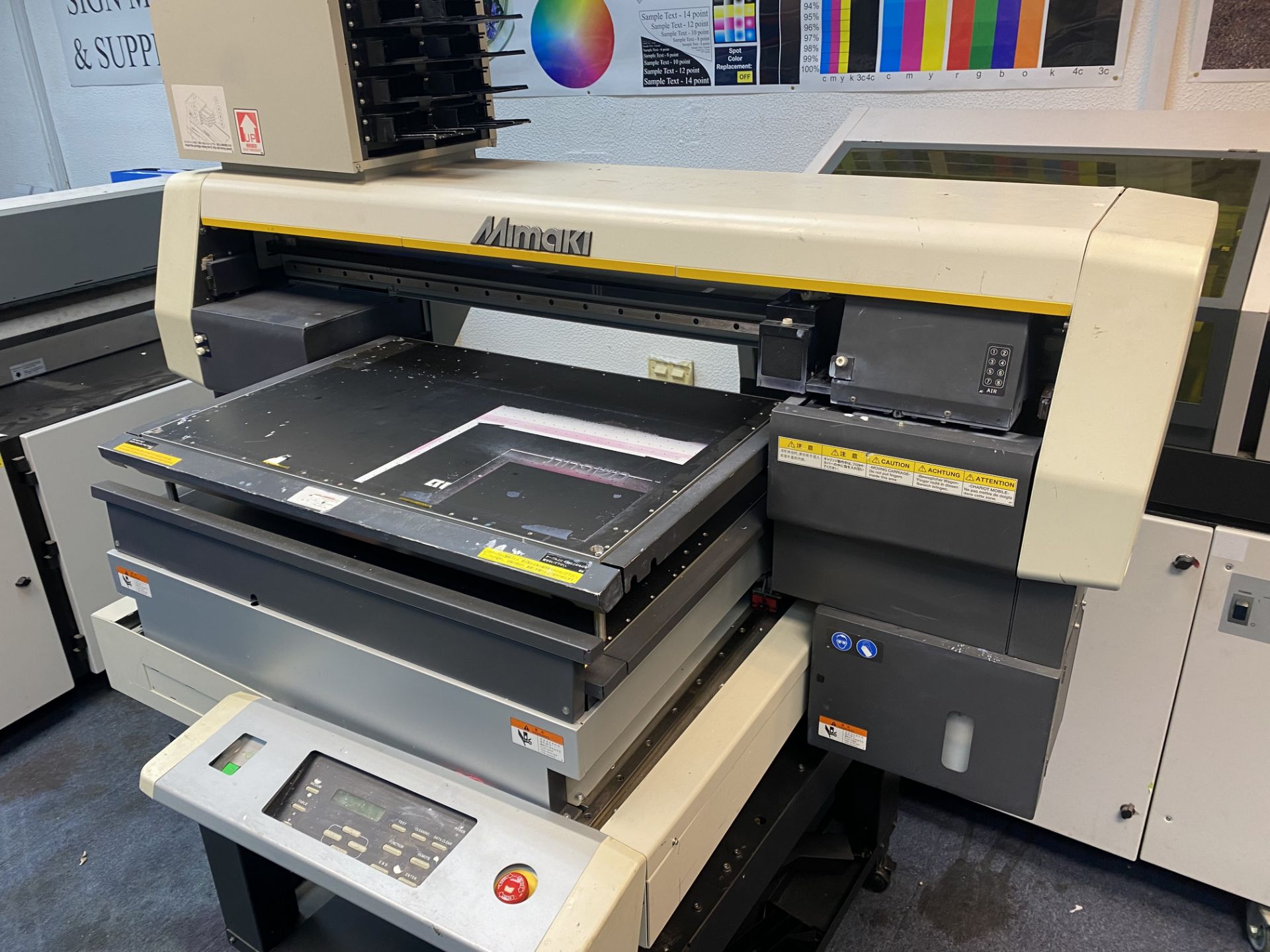 (R39) Mimaki UJF 60-42 Mk1 UV Flatbed LED UV A2 Direct To Product Printer - Image 2 of 5