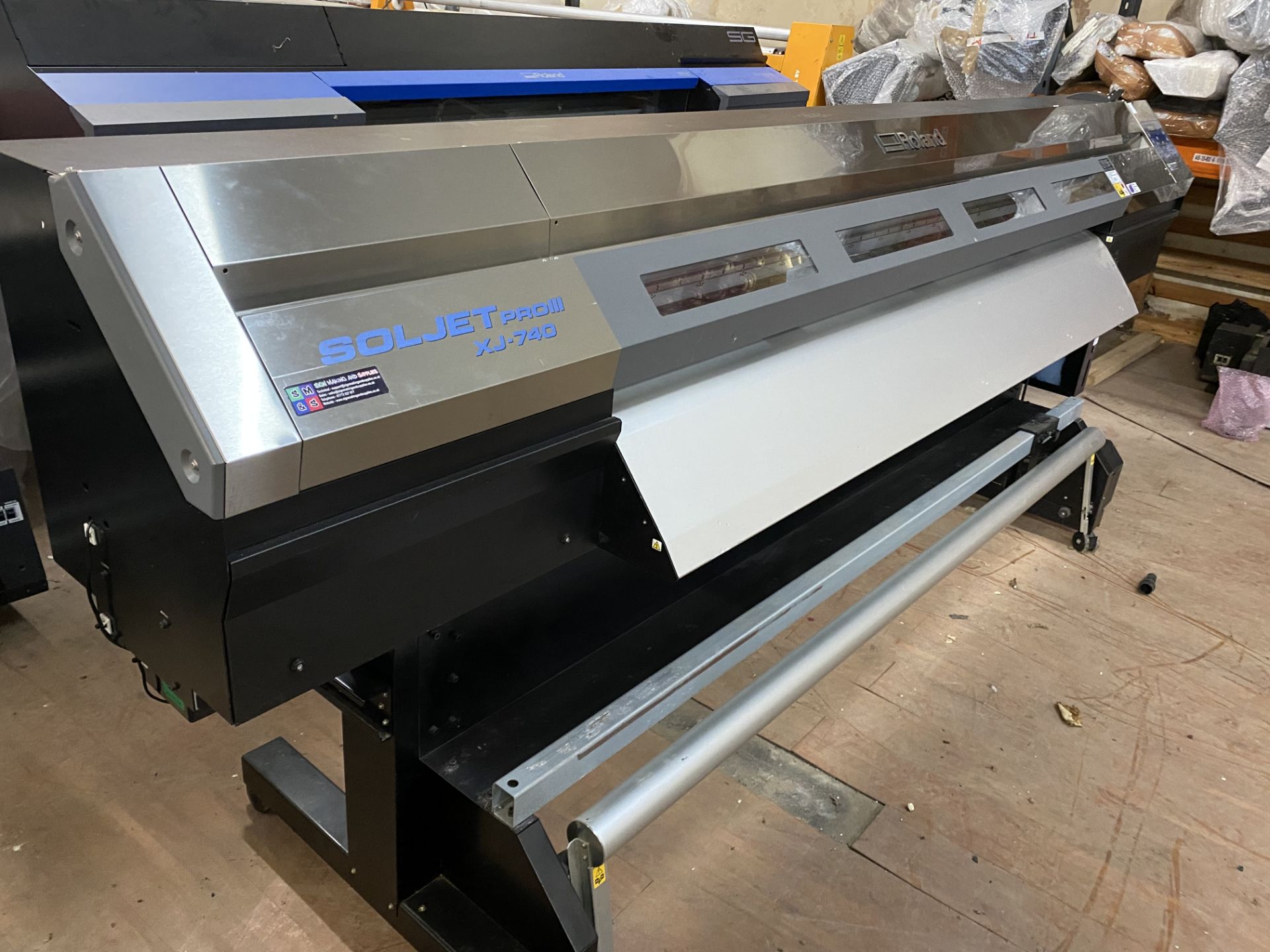 (R24) Roland XJ-740 Eco Solvent Print Only Large Format Printer - Image 3 of 3