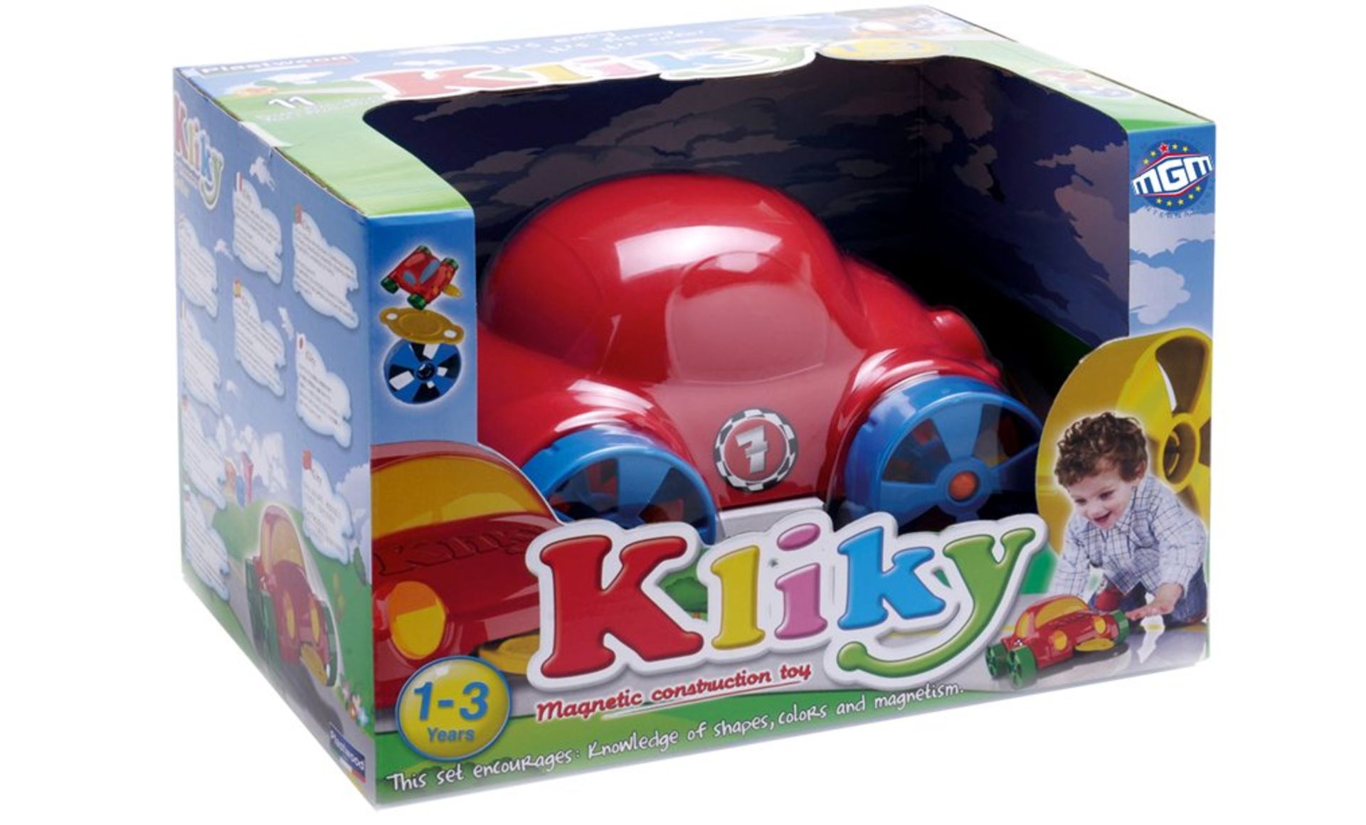 Kliky Go Car Magnetic Preschool Toy Car Brand New In Box