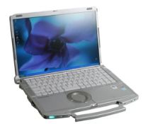 Panasonic ToughBook CF-F8 Windows 10 Pro 15.4” Intel Core 2 Duo 3GB 250GB Office