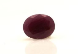 Loose Oval Ruby 2.49 Carats