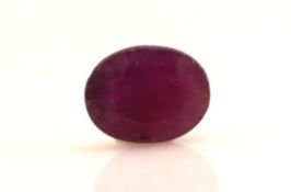 Loose Oval Ruby 2.61 Carats