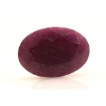 Loose Oval Ruby 6.44 Carats