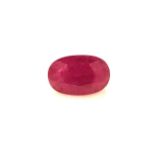 Loose Oval Ruby 3.54 Carats