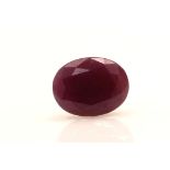 Loose Oval Ruby 2.55 Carats