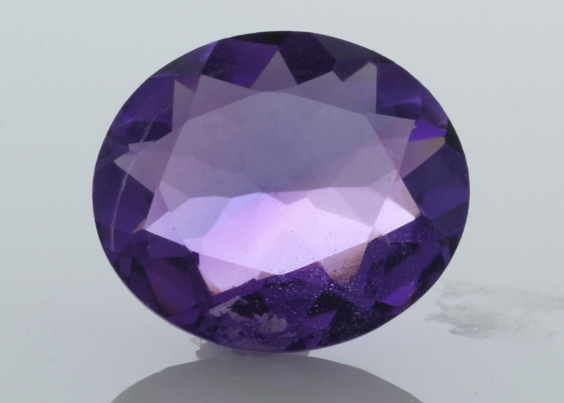 Loose Oval Amethyst 5.58 Carats